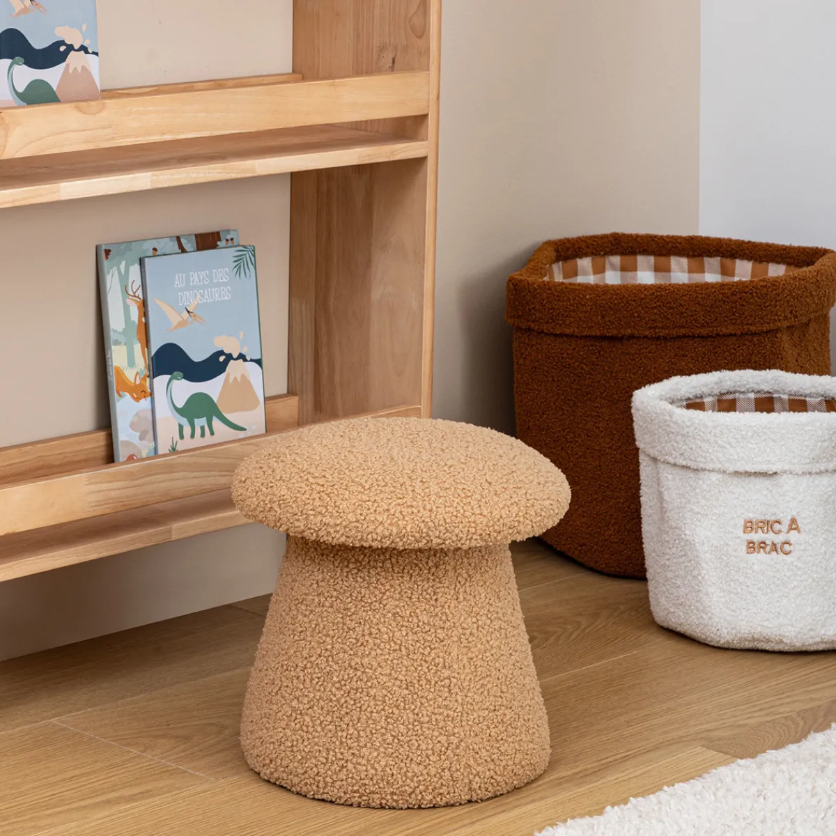 Pouf bouclette enfant "Zopi"*ATMOSPHERA Best