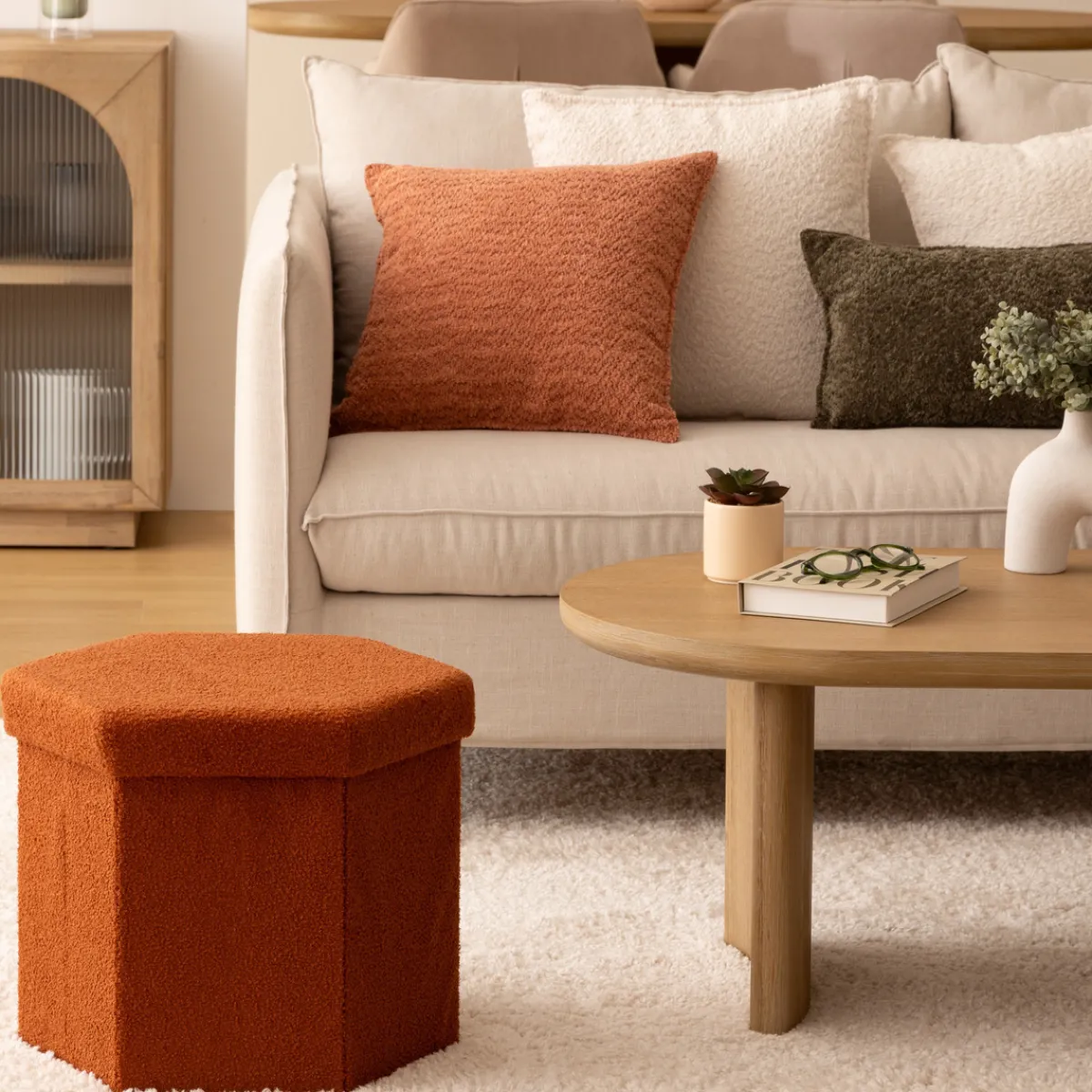 Pouf pliant "Jaiko"*ATMOSPHERA Outlet