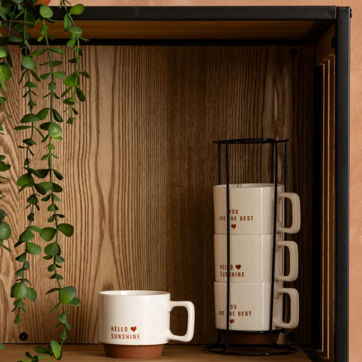 Rack 4 mugs "Hello"*ATMOSPHERA Online