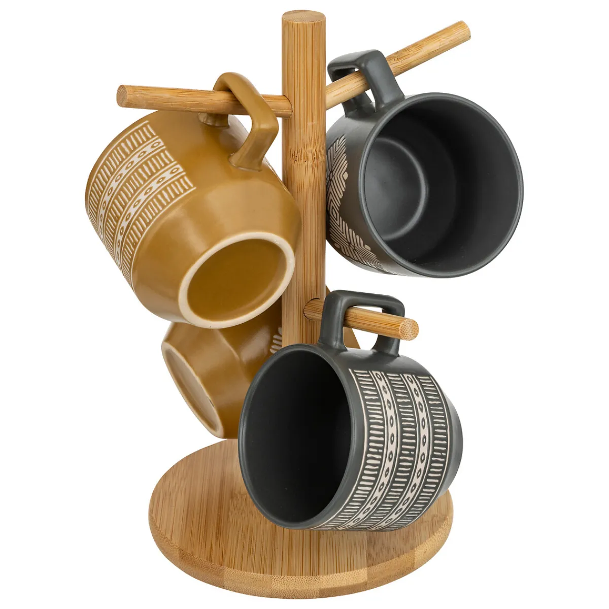 Rack 4 mugs "Inuit Dreams"*ATMOSPHERA Hot