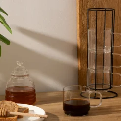 Rack 4 mugs "Mia"*ATMOSPHERA New