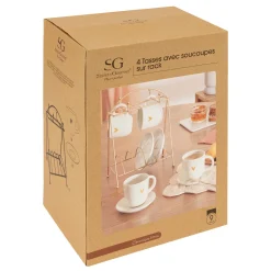 Rack 4 tasses
