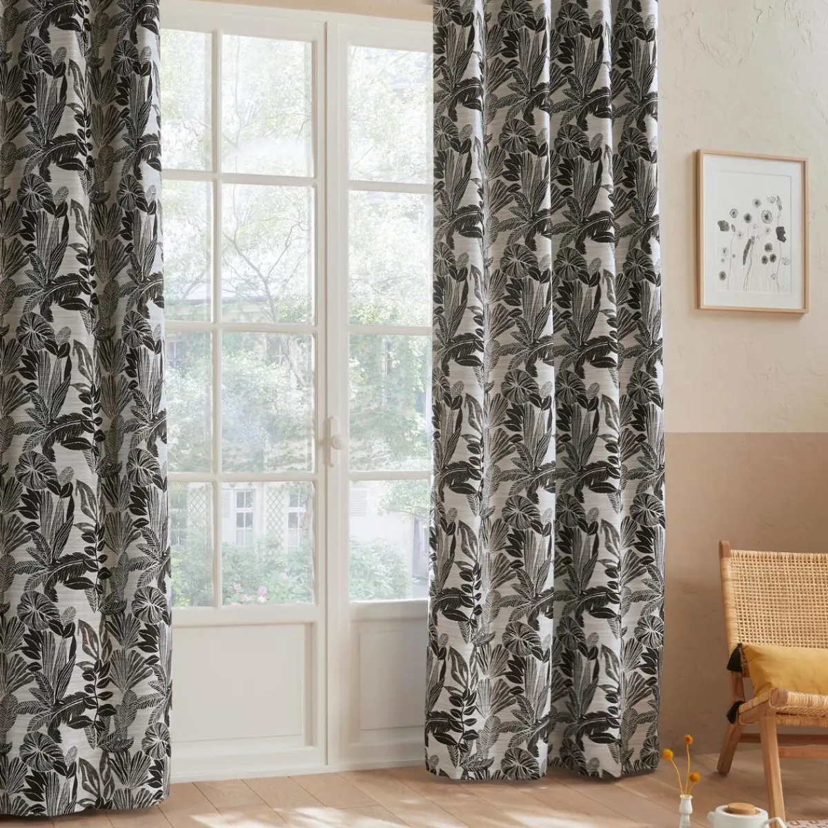 Rideau "Bejuco", motifs jacquard*ATMOSPHERA Discount