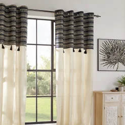 Rideau "Delhi", motifs jacquard*ATMOSPHERA Outlet