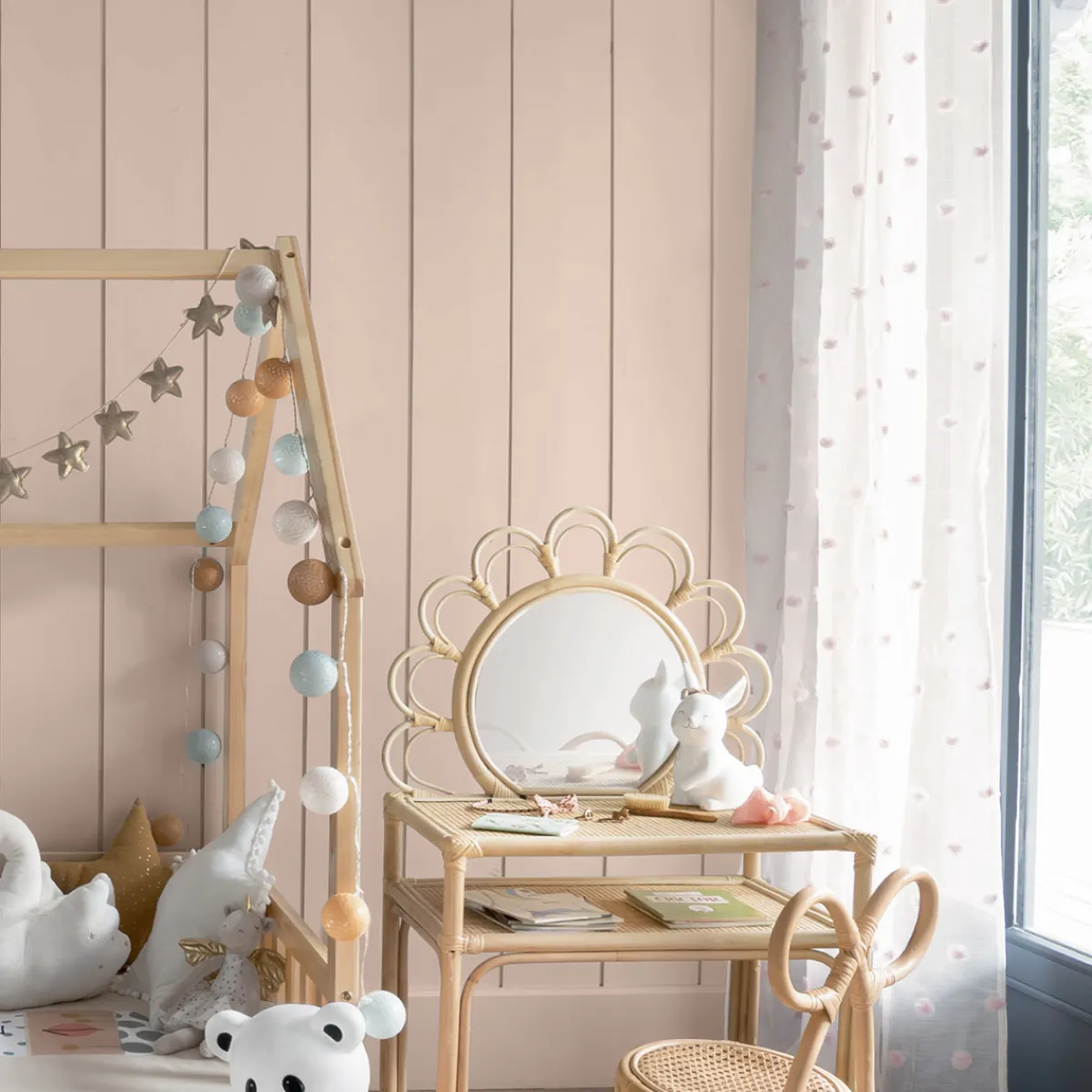 Rideau enfant "Pompoms"*ATMOSPHERA New