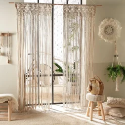 Rideau fil "Macramé"*ATMOSPHERA Sale