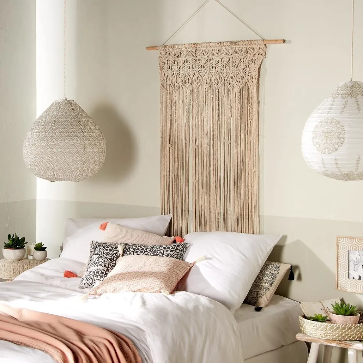 Rideau fil "Macramé"*ATMOSPHERA Sale