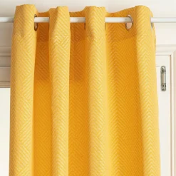 Rideau "Géom", motifs jacquard*ATMOSPHERA Discount