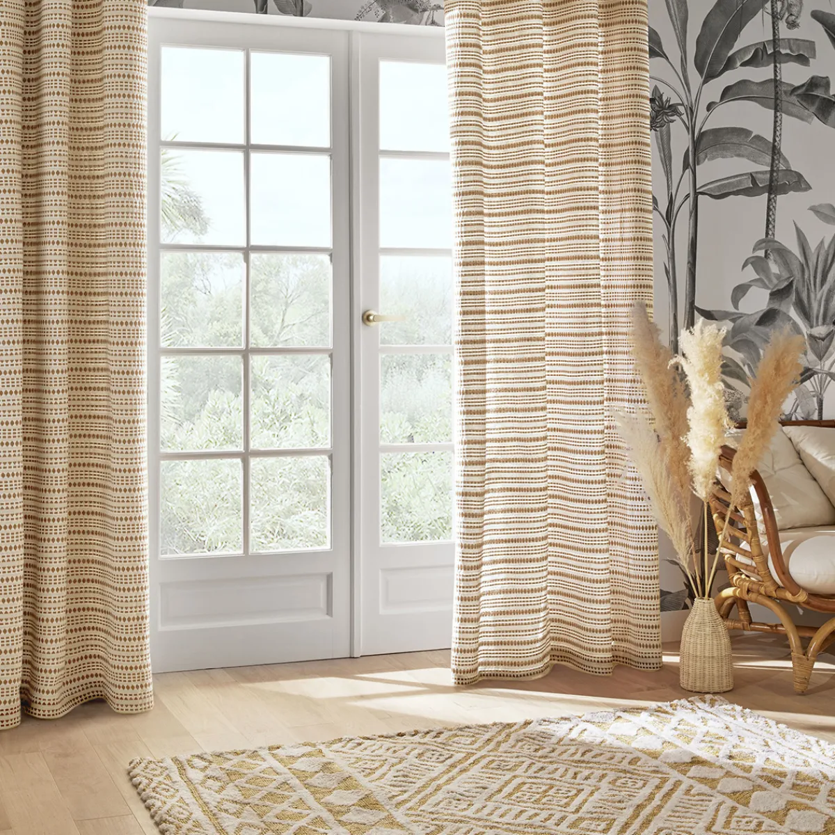 Rideau jacquard "Micah"*ATMOSPHERA Online