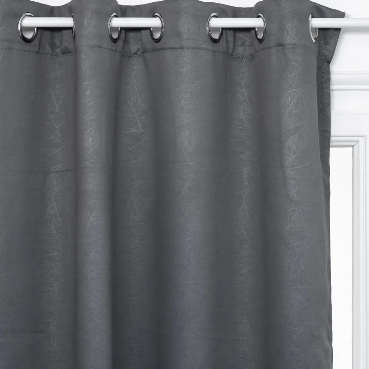 Rideau occultant "Feuilles"*ATMOSPHERA Hot