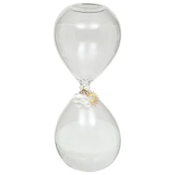 Sablier en verre "Floral"*ATMOSPHERA Hot