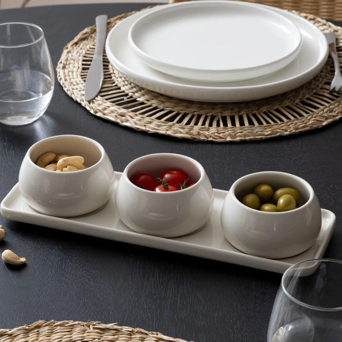 Service apéritif 4 pièces "Nora"*ATMOSPHERA Outlet