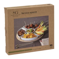 Service apéritif 6 pièces rond*ATMOSPHERA Sale