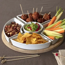 Service apéritif 6 pièces rond*ATMOSPHERA Sale