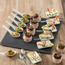 Service apéritif carré 25 pièces*ATMOSPHERA Online