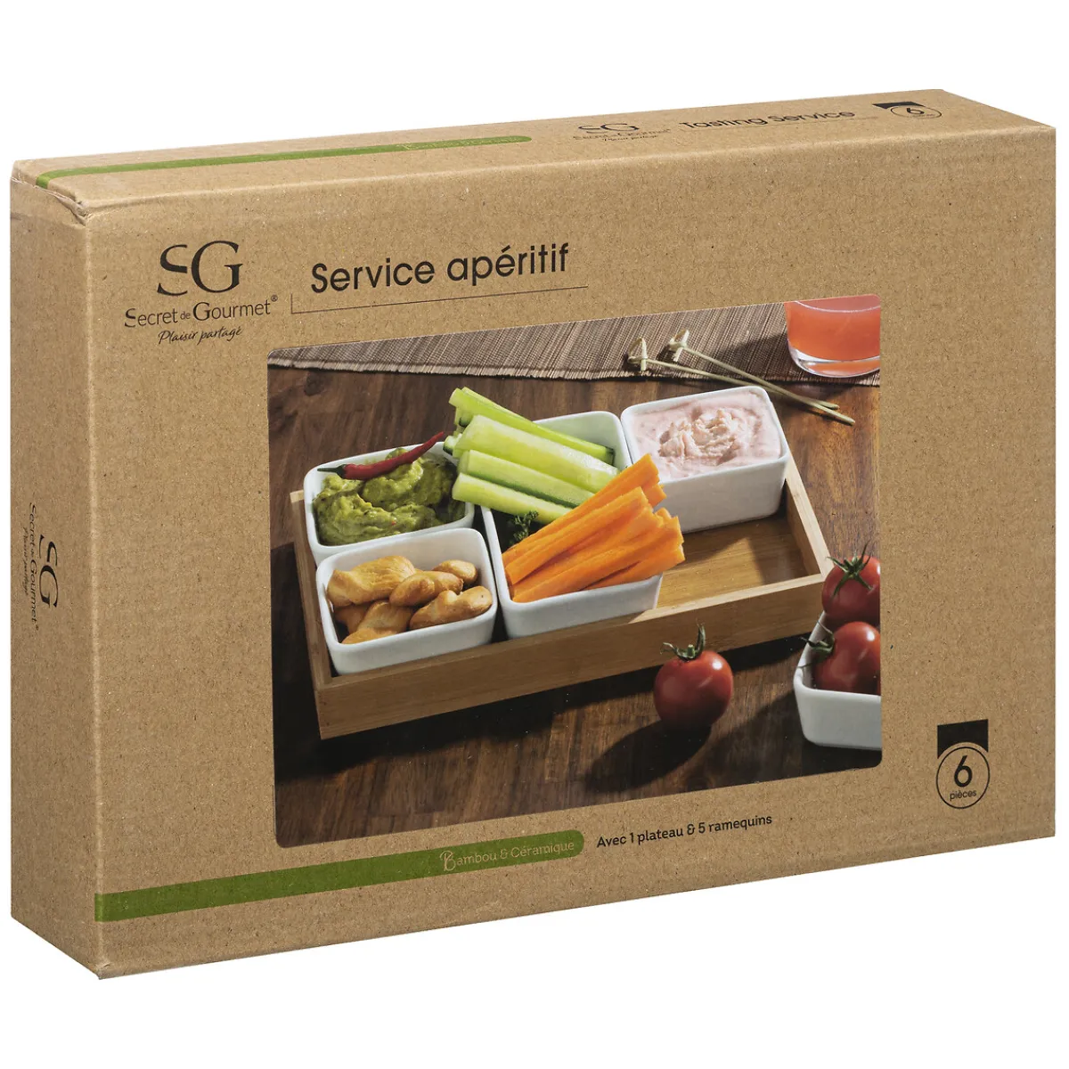 Set apéritif 6 pièces*ATMOSPHERA Clearance