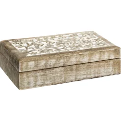 Set de 2 boîtes déco