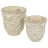 Set de 2 cache-pots "Little cottage"*ATMOSPHERA Discount