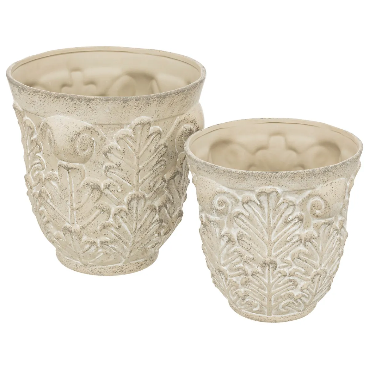 Set de 2 cache-pots "Little cottage"*ATMOSPHERA Discount