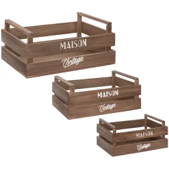 Set de 3 cagettes*ATMOSPHERA Sale