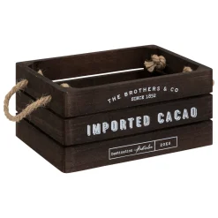 Set de 3 cagettes bois 