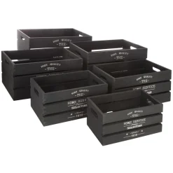 Set de 6 caisses "Facto"*ATMOSPHERA Outlet