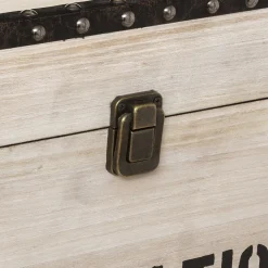 Set de 3 malles carrées