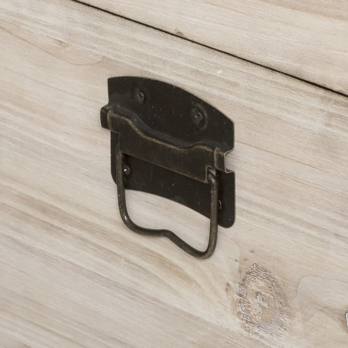 Set de 3 malles carrées "Rétro Factory"*ATMOSPHERA Hot