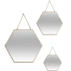 Set de 3 miroirs "Leny"*ATMOSPHERA Clearance