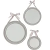 Set de 3 miroirs ronds "Alexia"*ATMOSPHERA New