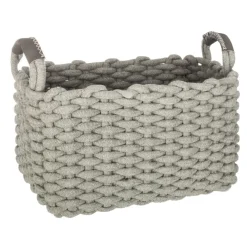 Set de 3 paniers à anses rectangulaires 