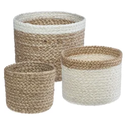 Set de 3 paniers, jute*ATMOSPHERA Clearance