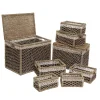 Set de 8 paniers rectangulaires*ATMOSPHERA Outlet