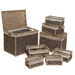 Set de 8 paniers rectangulaires*ATMOSPHERA Outlet