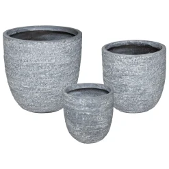 Set de 3 pots, métal*ATMOSPHERA Online