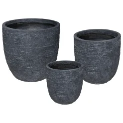 Set de 3 pots, métal*ATMOSPHERA Online