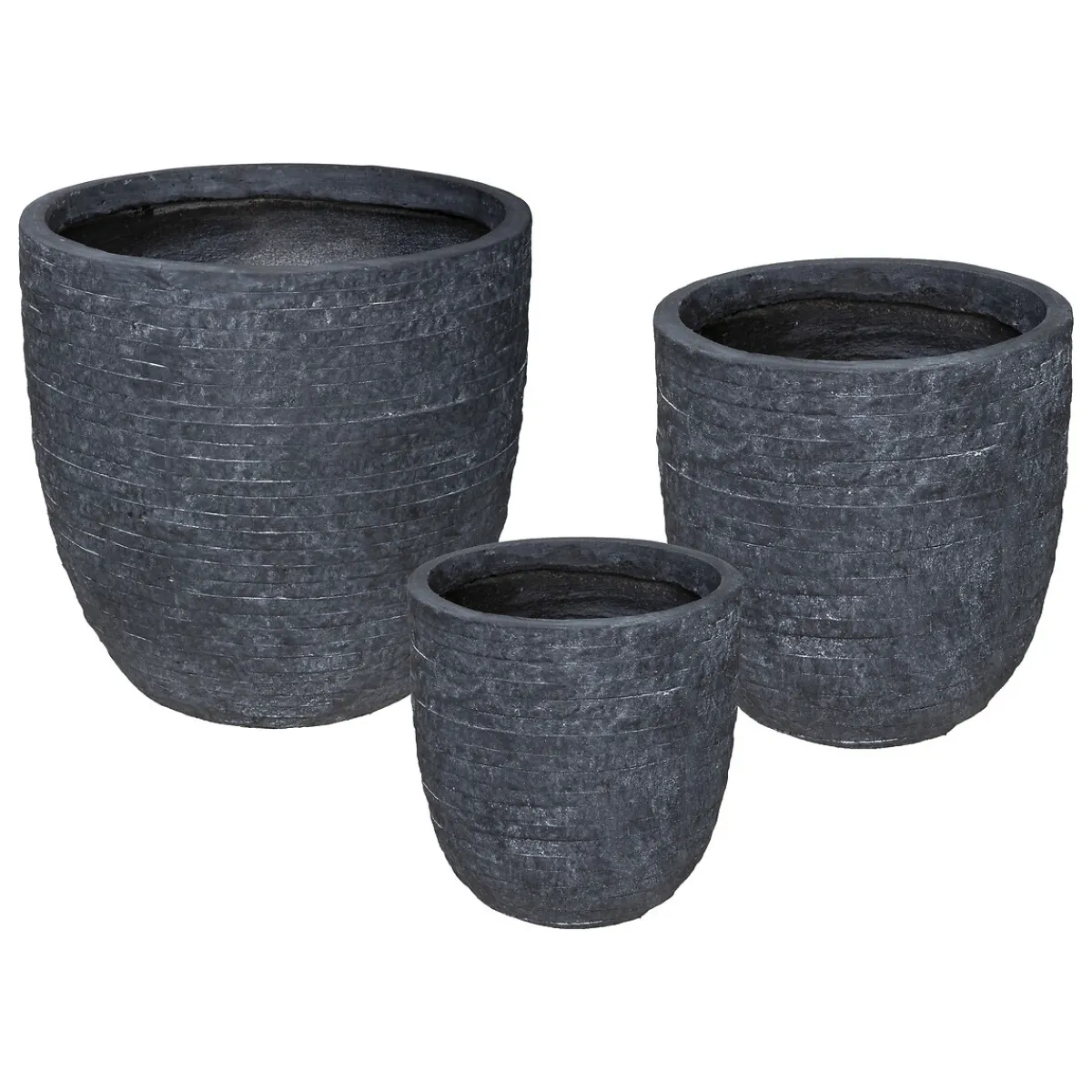 Set de 3 pots, métal*ATMOSPHERA Online