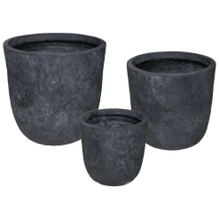 Set de 3 pots, métal*ATMOSPHERA Online
