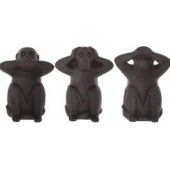 Set de 3 statuettes "Singes sagesse"*ATMOSPHERA New