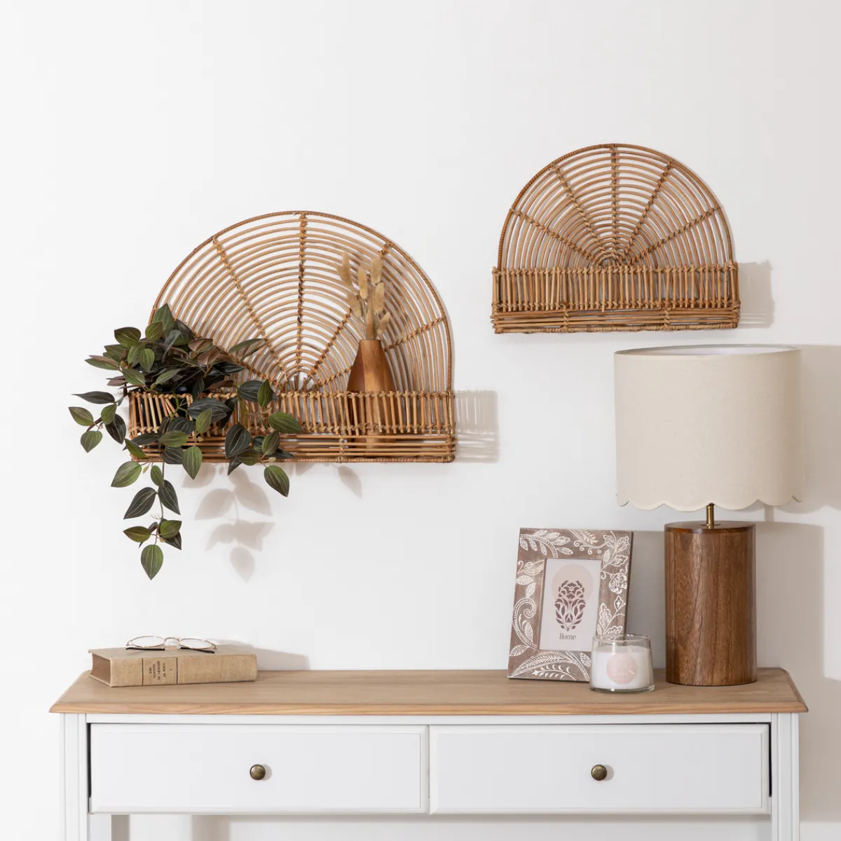 Set de 2 étagères murales "Estela"*ATMOSPHERA Outlet