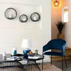 Set de 3 étagères murales