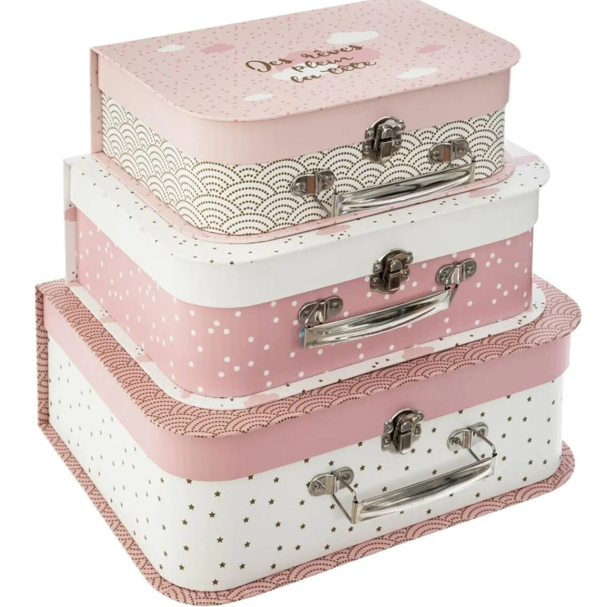 Set de 3 valisettes "Douceur"*ATMOSPHERA Outlet