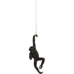 Statuette singe suspendu "Safari"*ATMOSPHERA Clearance