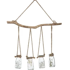 Suspension de 4 fleurs sechées*ATMOSPHERA Sale