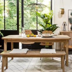 Table à manger extensible