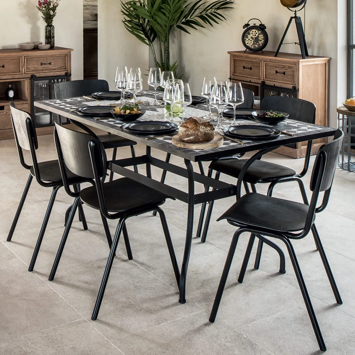 Table à manger rectangulaire "Kipos"*ATMOSPHERA Online