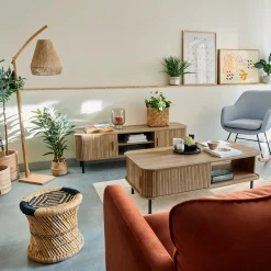 Table basse 2 portes "Colva"*ATMOSPHERA Discount