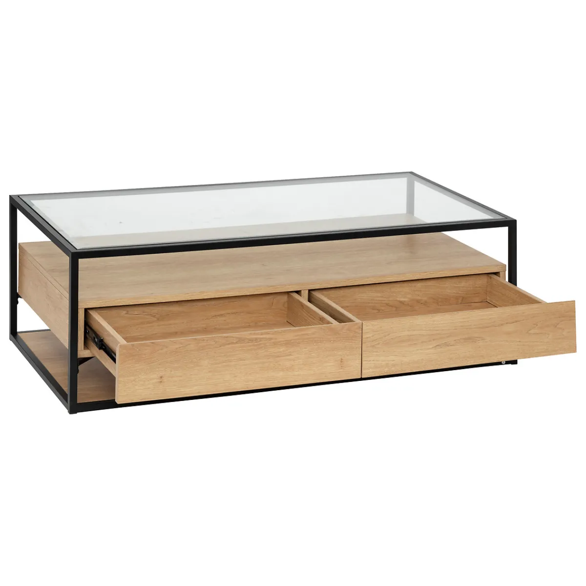 Table basse 2 tiroirs "Aldea"*ATMOSPHERA Hot