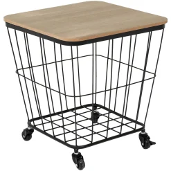 Table coffre "Jordi" à roulettes*ATMOSPHERA Outlet