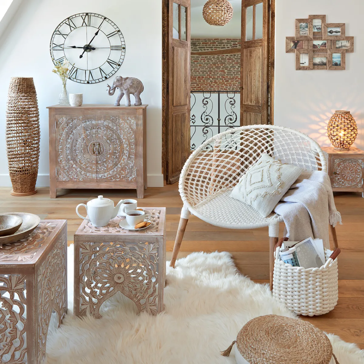 Table de chevet "Shirel"*ATMOSPHERA New